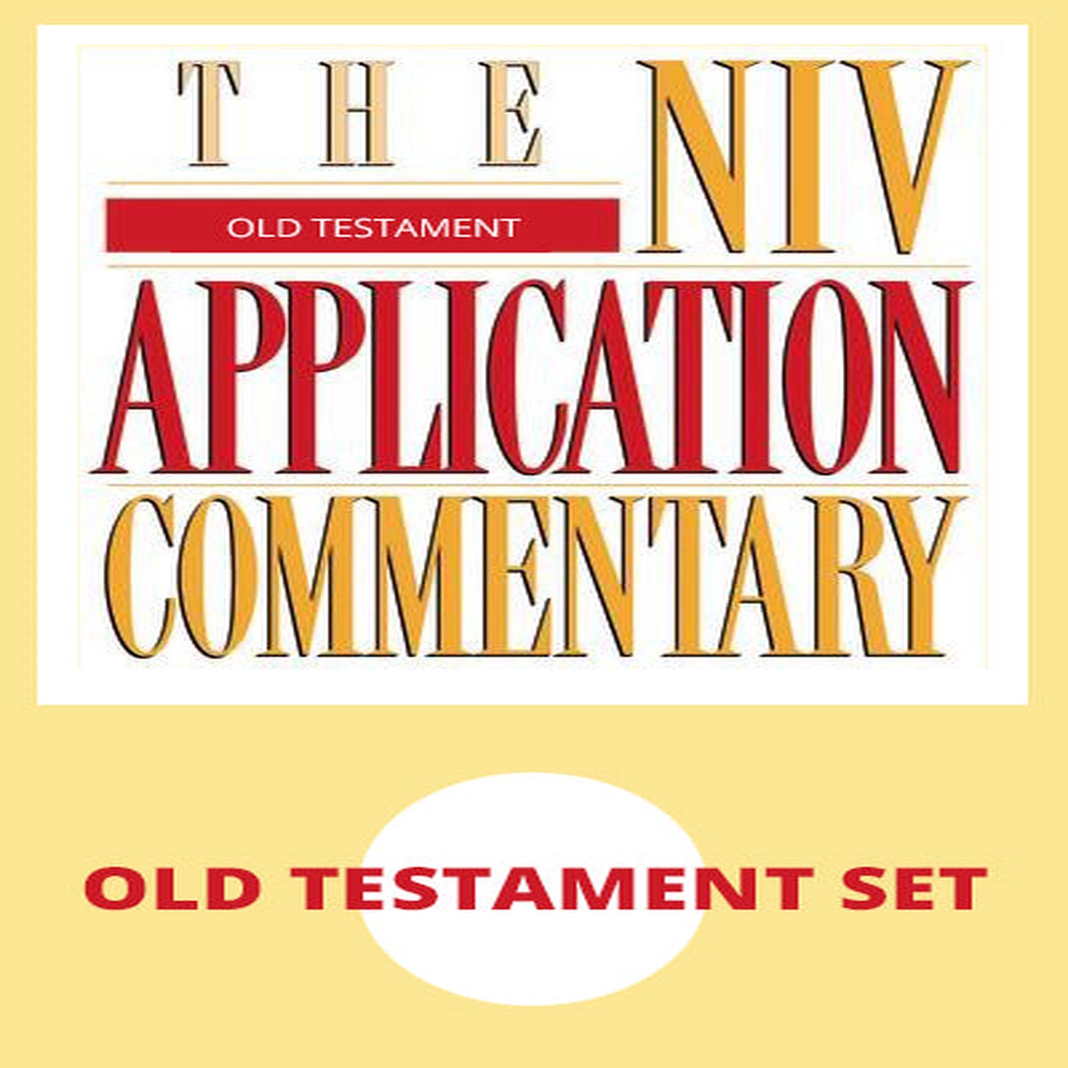 NIV Application Commentary Old Testament Set (23 Volumes)