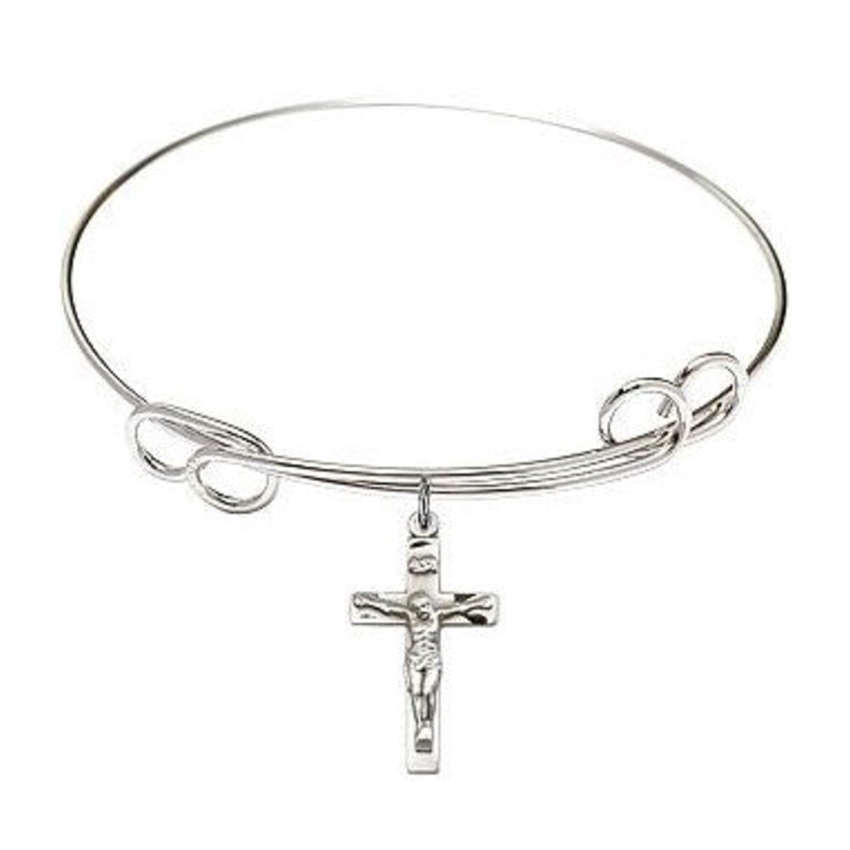0001 - Crucifix Bangle Available in 8 Styles