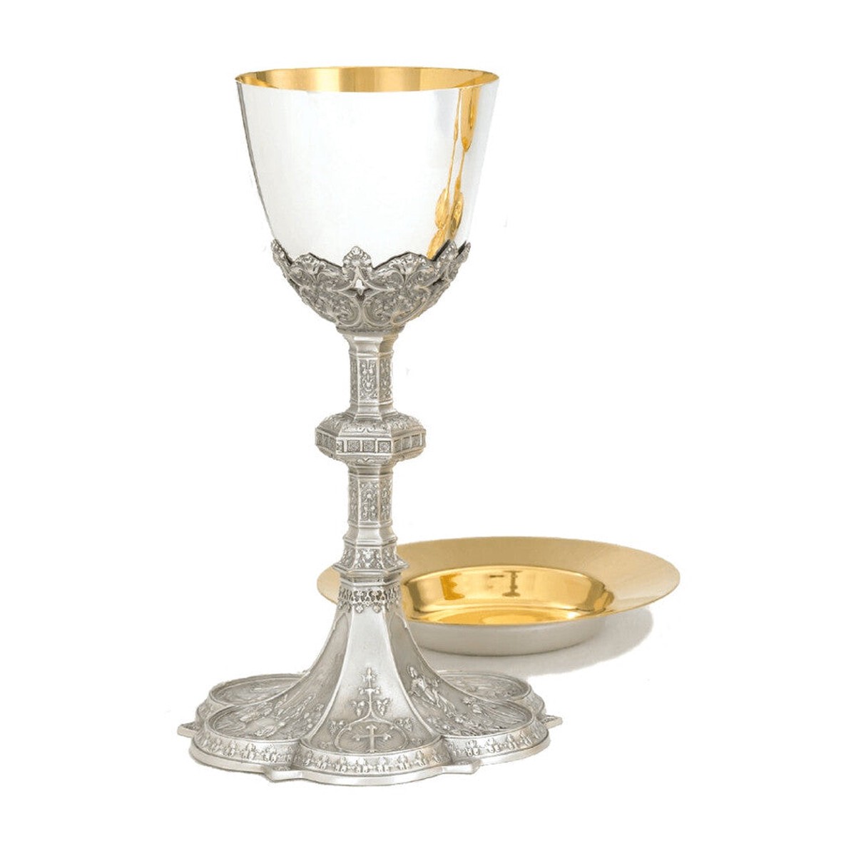 Ciborium, Silver, Gold-Line