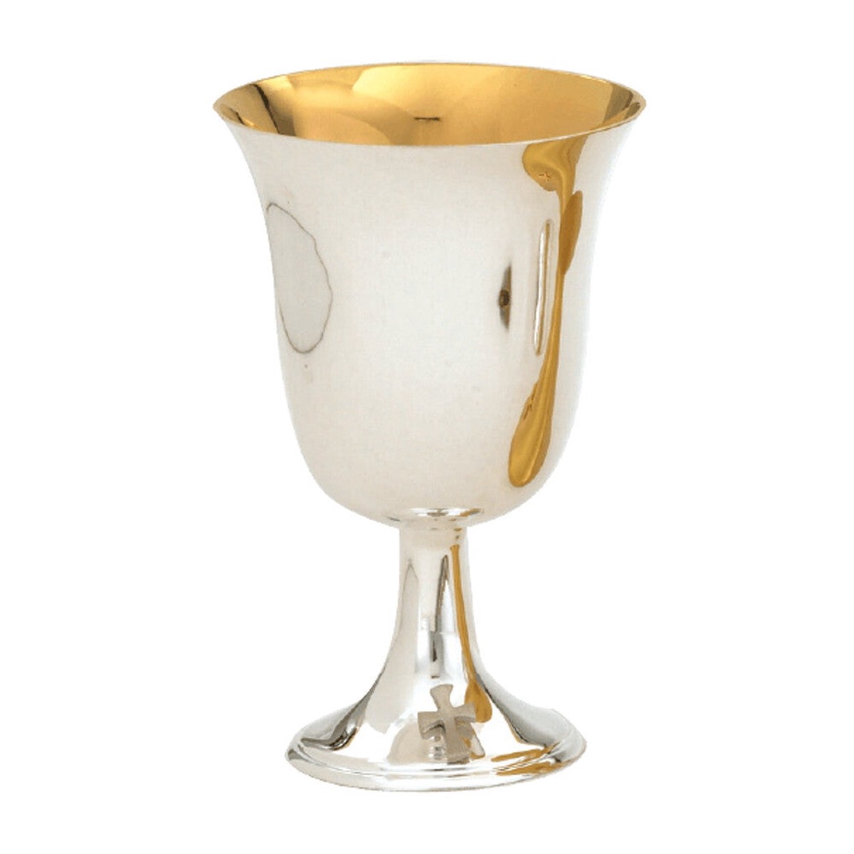 Communion Cups - Silver, Gold-Line