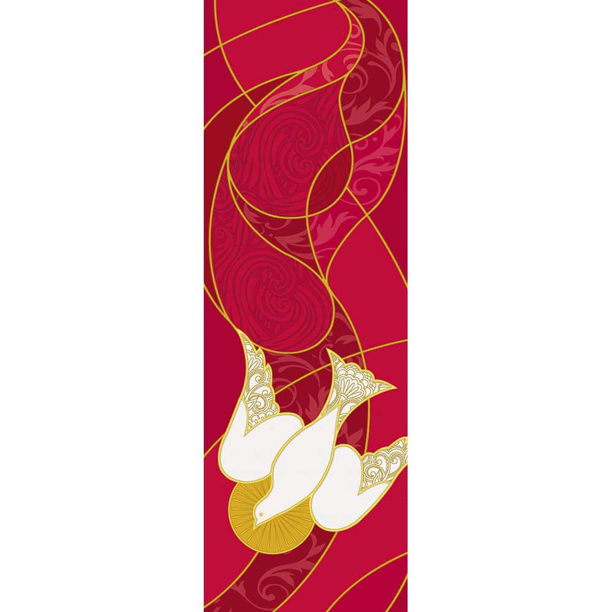 Descending Dove Banner