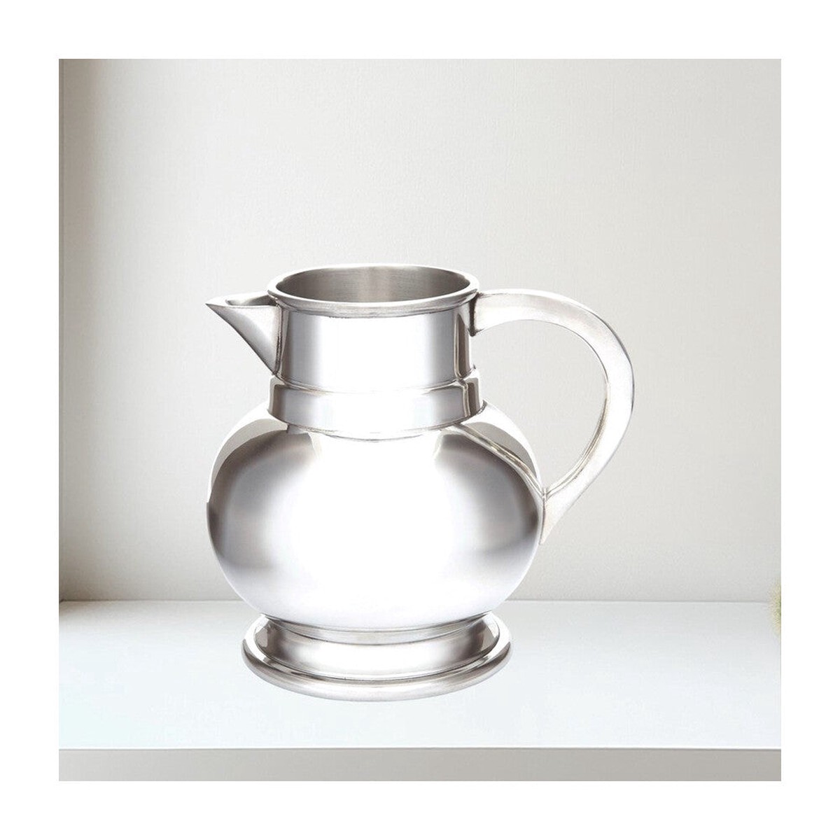 Medium Pewter Holy Water Jug