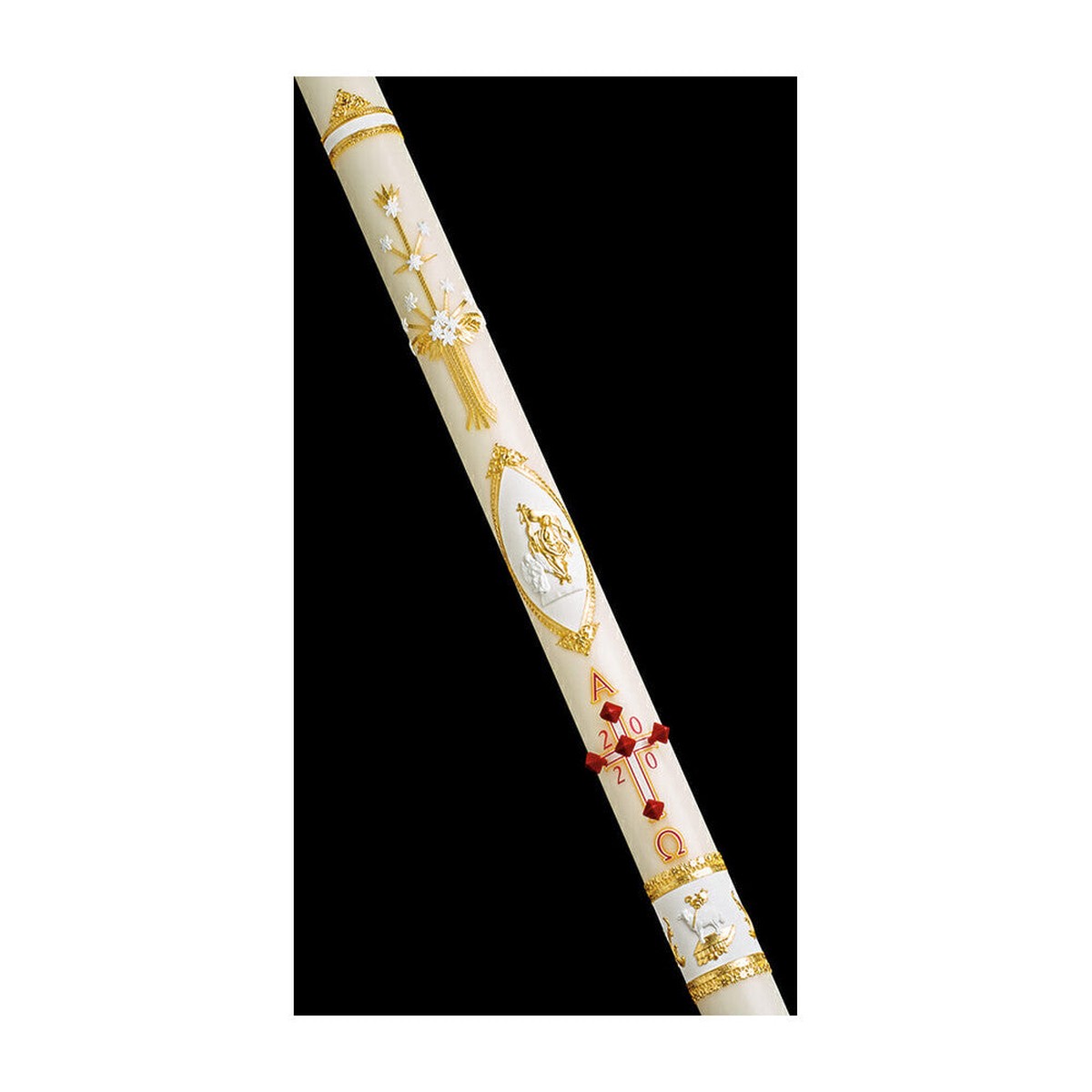 Ornamented Paschal Candle