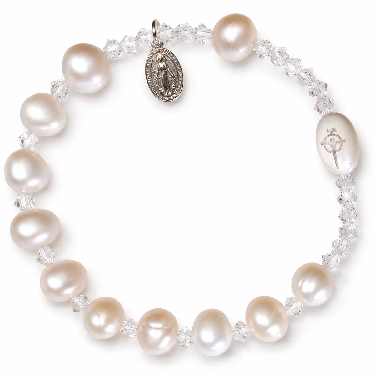 Pearl Rosary Bracelet