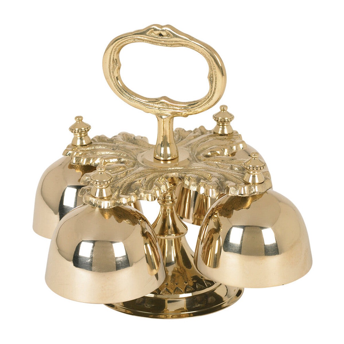 Oak Leaf Fourcup Hand Bells CBVC220