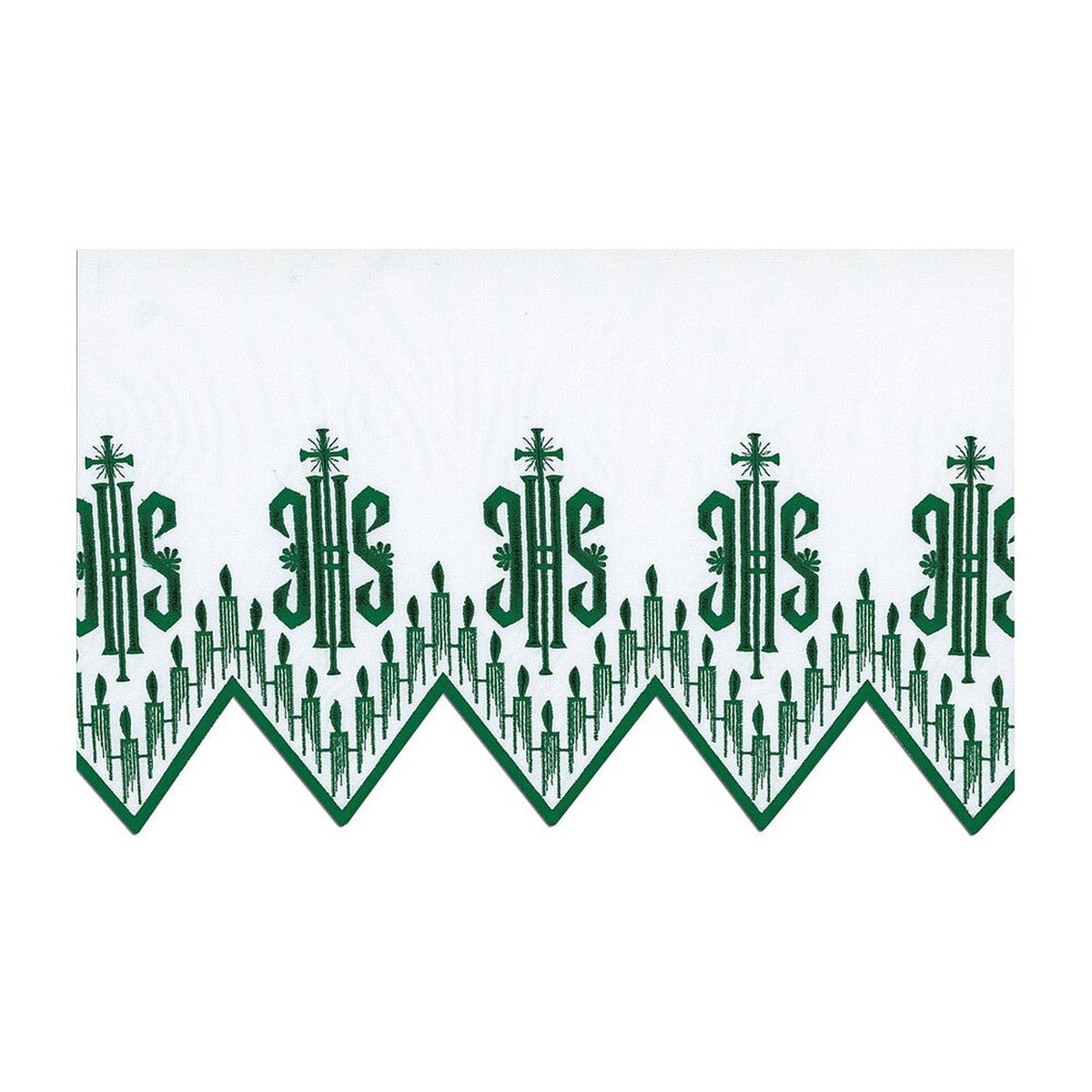 Polyester Embroidered Altar Cloth - BV1408GR