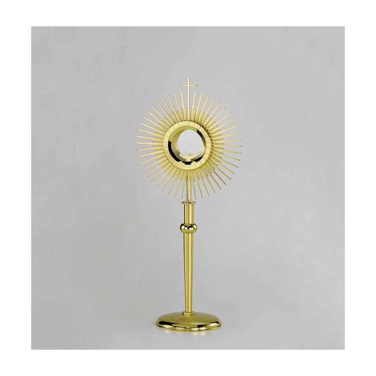 24 3/4" Gold Plated Monstrance