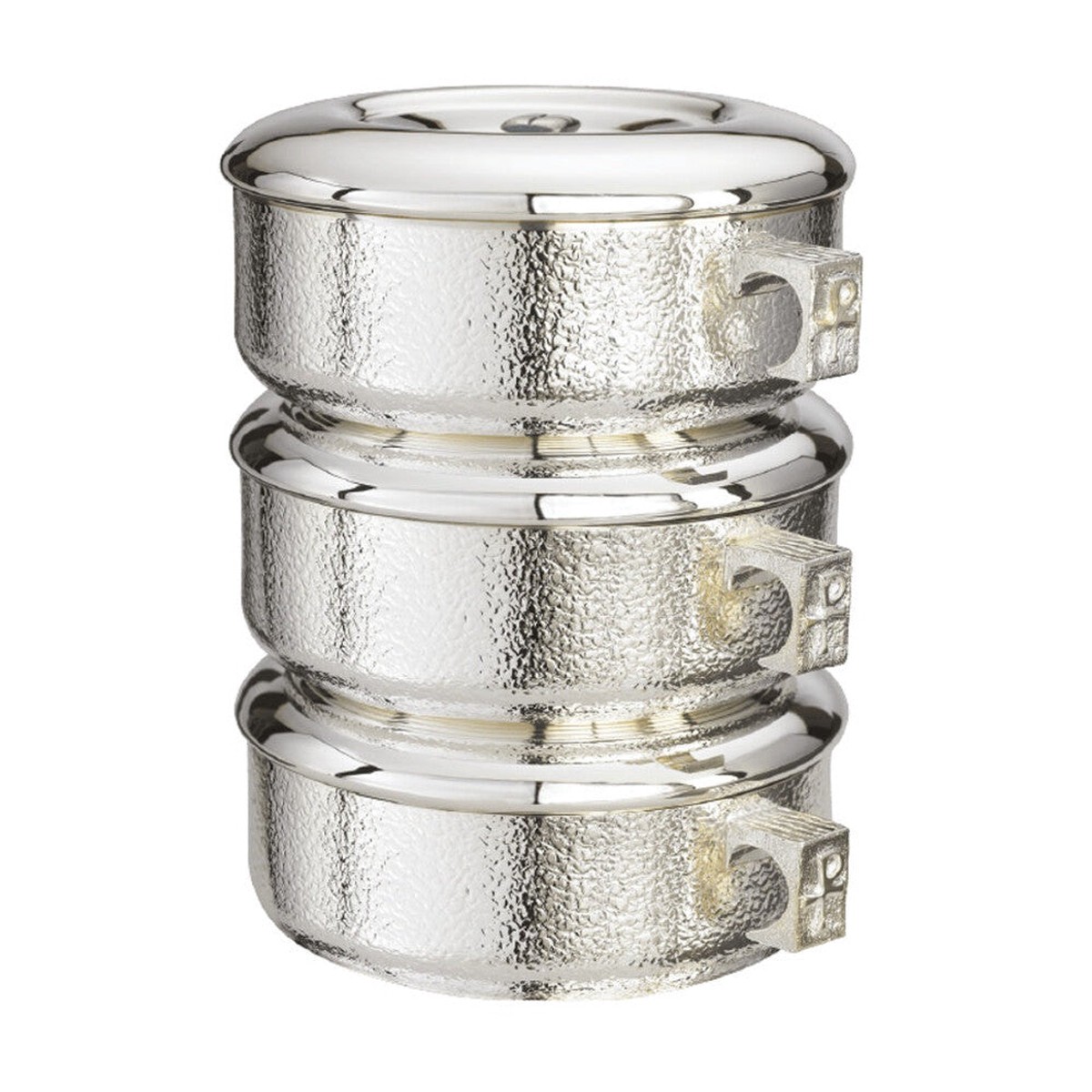 3pc. Stacking Ciboria Set Talon Texture