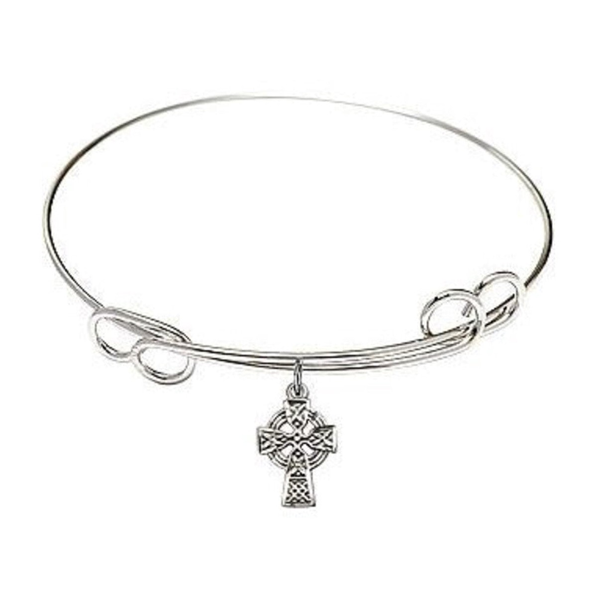 4133 - Celtic Cross Bangle Available in 8 Styles
