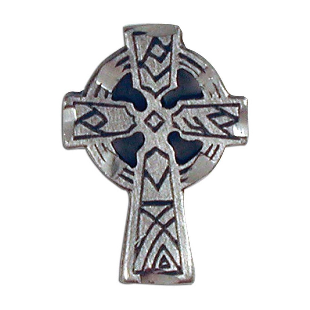 Pewter Celtic Cross Lapel Pin