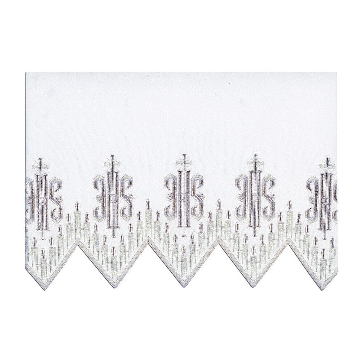 Polyester Embroidered Altar Cloth - BV1408WH