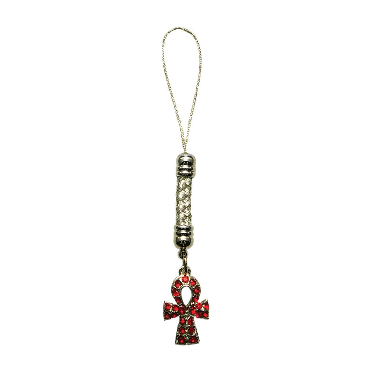 Red Ankh Cross Mobile Phone Accessory