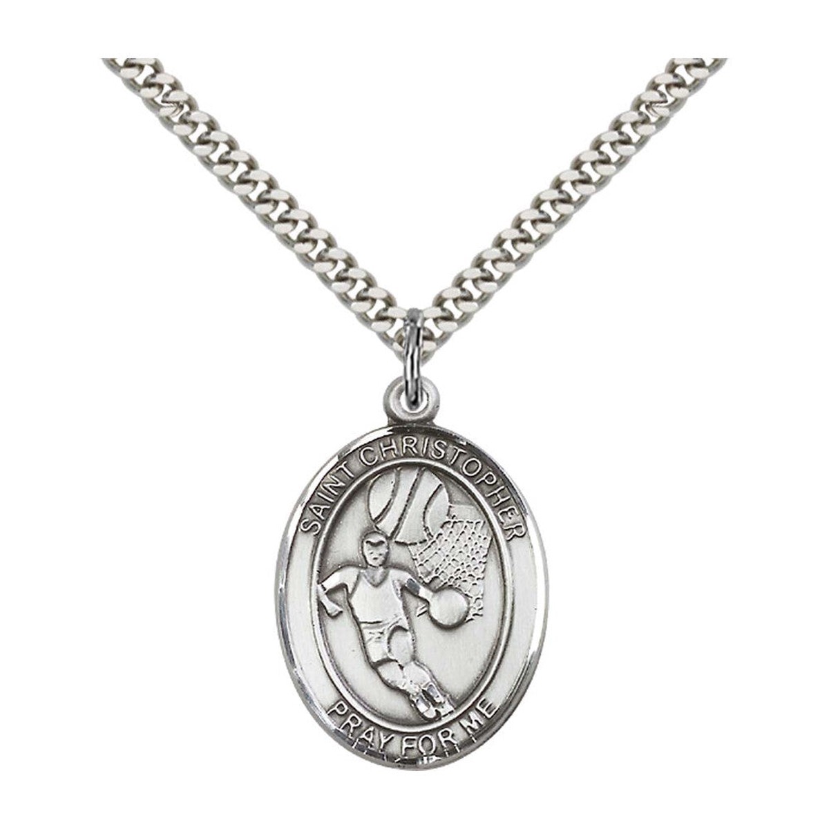 Saint Christopher Basketball Medal