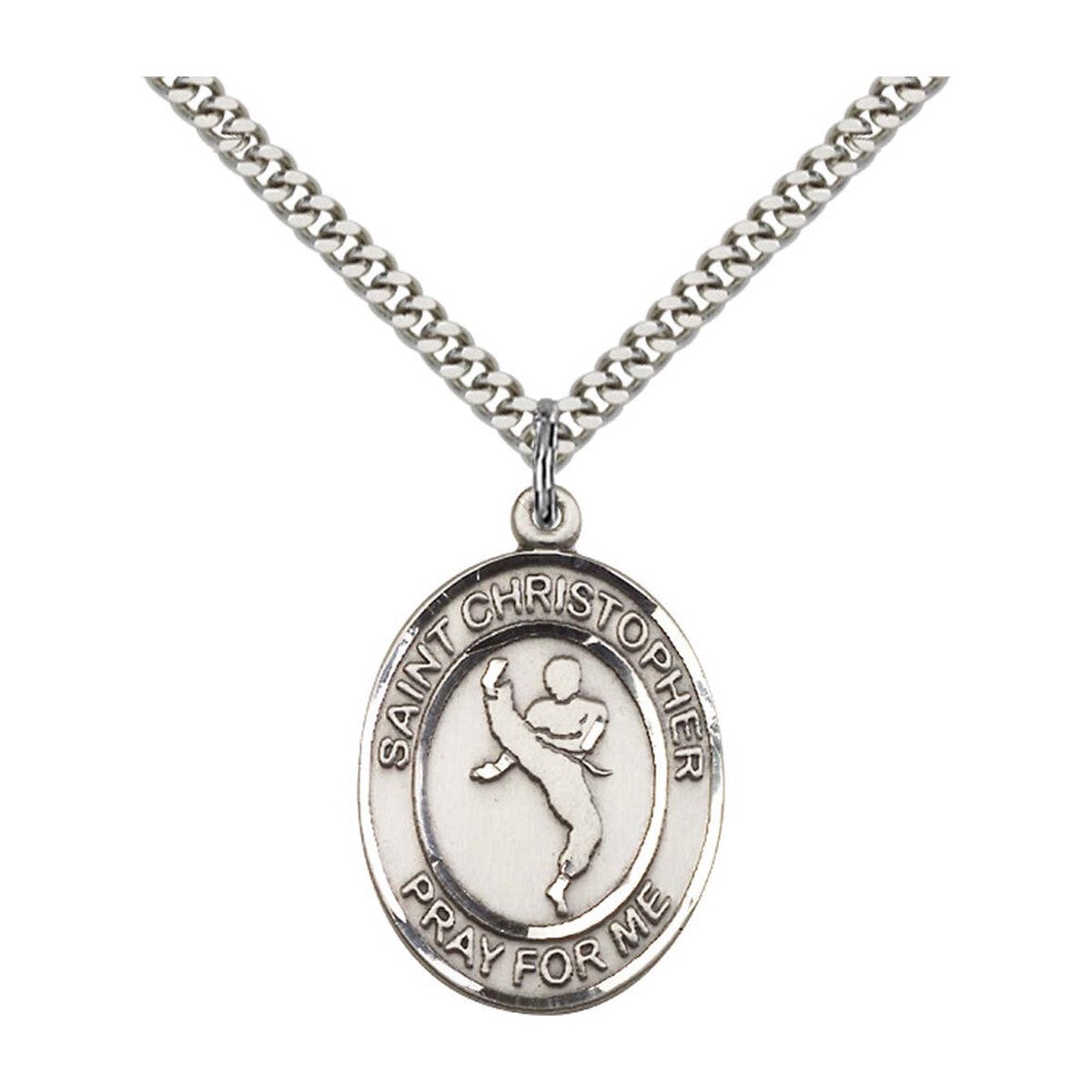 Saint Christopher Martial Arts Medal