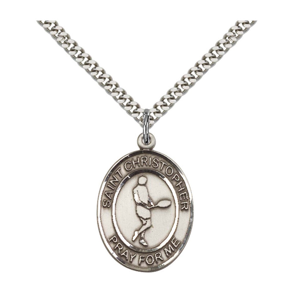 Saint Christopher Tennis Medal