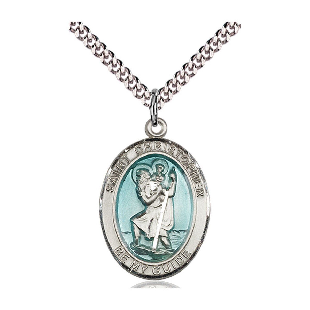Saint Christopher w/Epoxy Medal