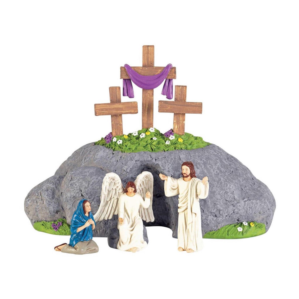 The Resurrection Scene Figurine Set Risen Christ