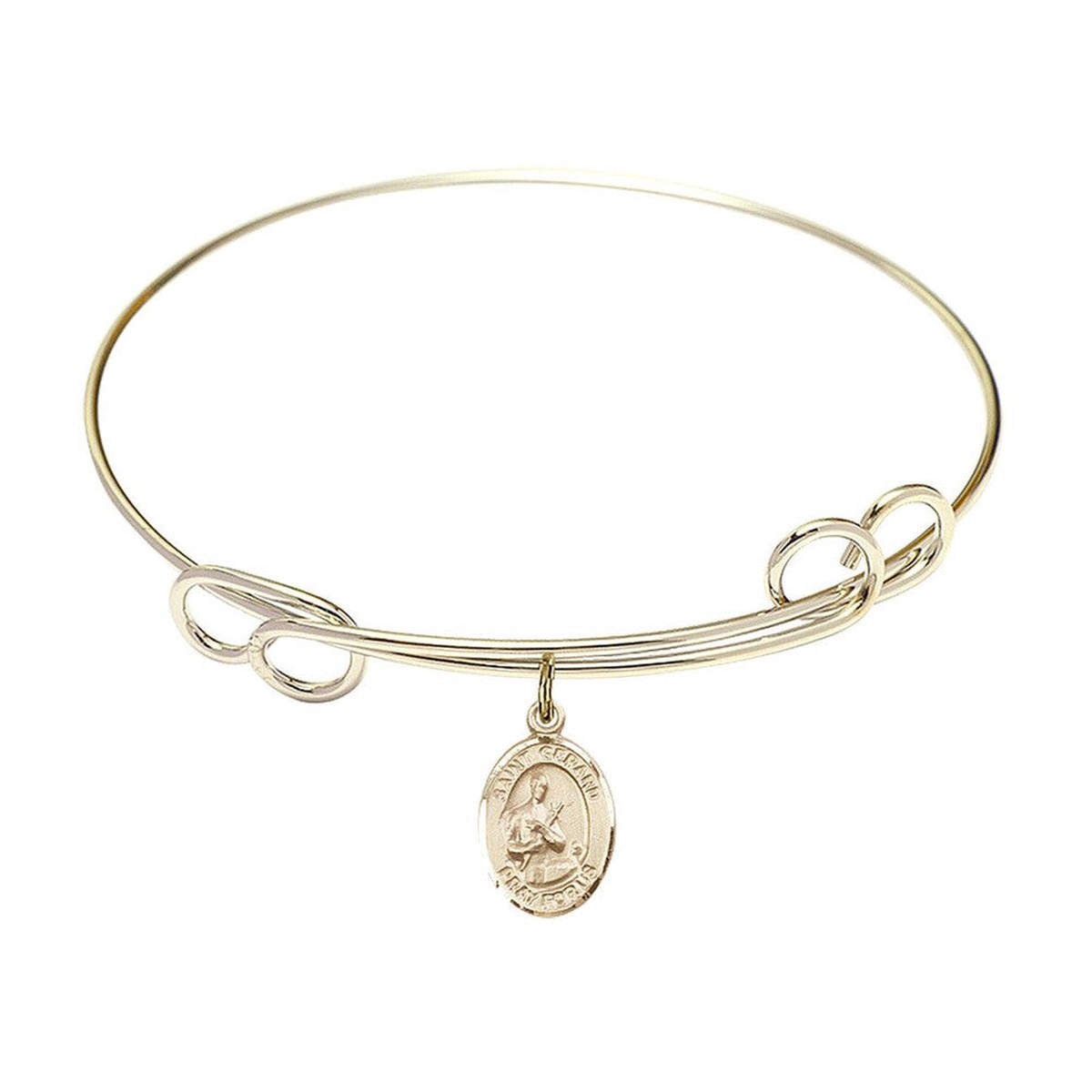 9042 - Saint Gerard Majella Bangle Available in 8 Styles