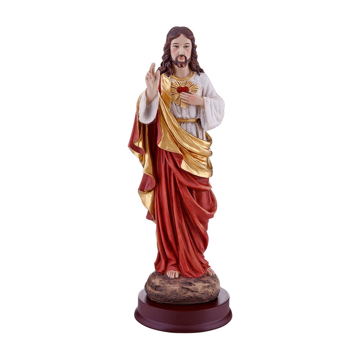 8" Sacred Heart Statue
