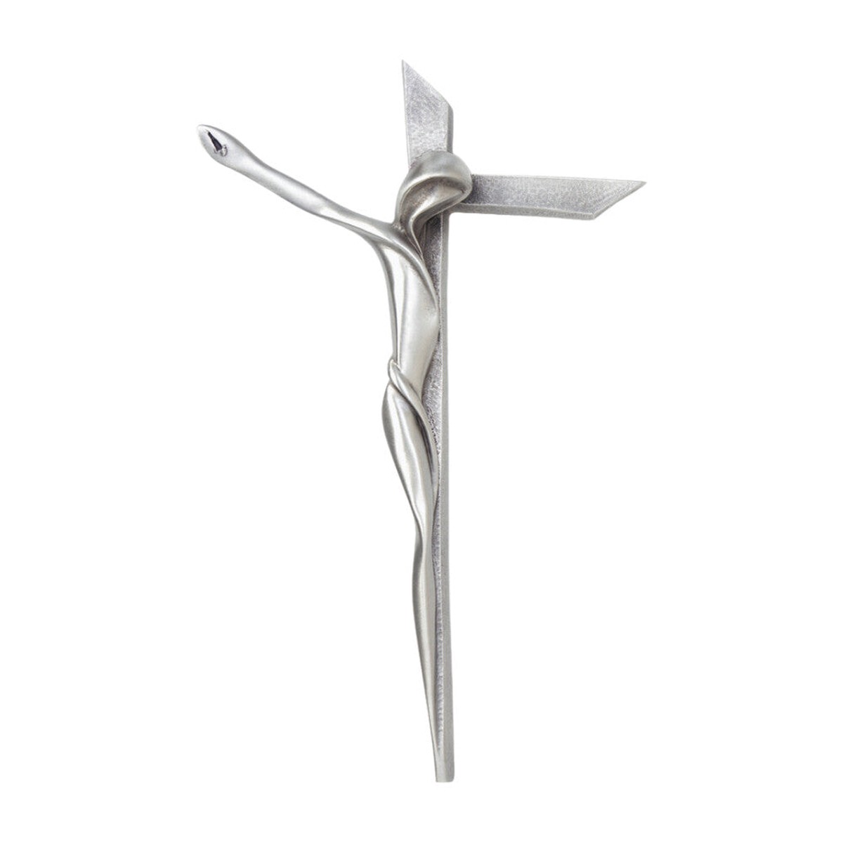 9 1/4in Pewter Crucifix