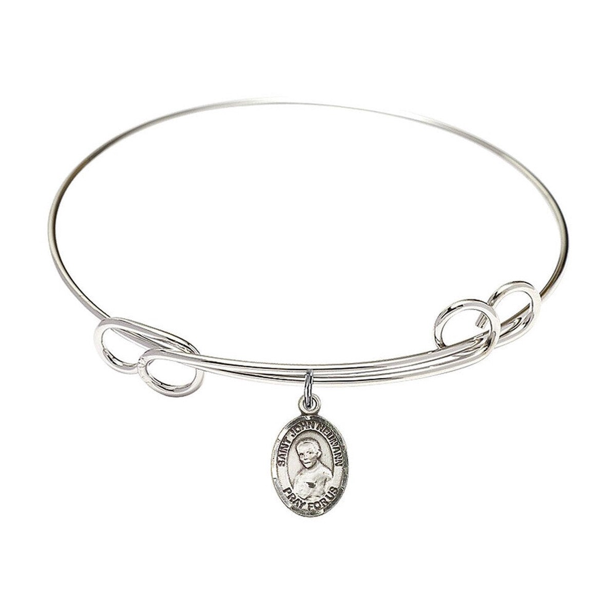 9204 - Saint John Neumann Bangle Available in 8 Styles