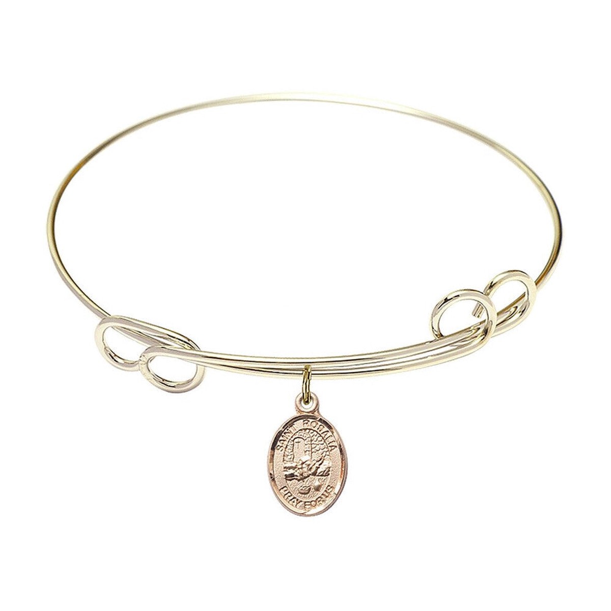 9309 - Saint Rosalia Bangle Available in 8 Styles