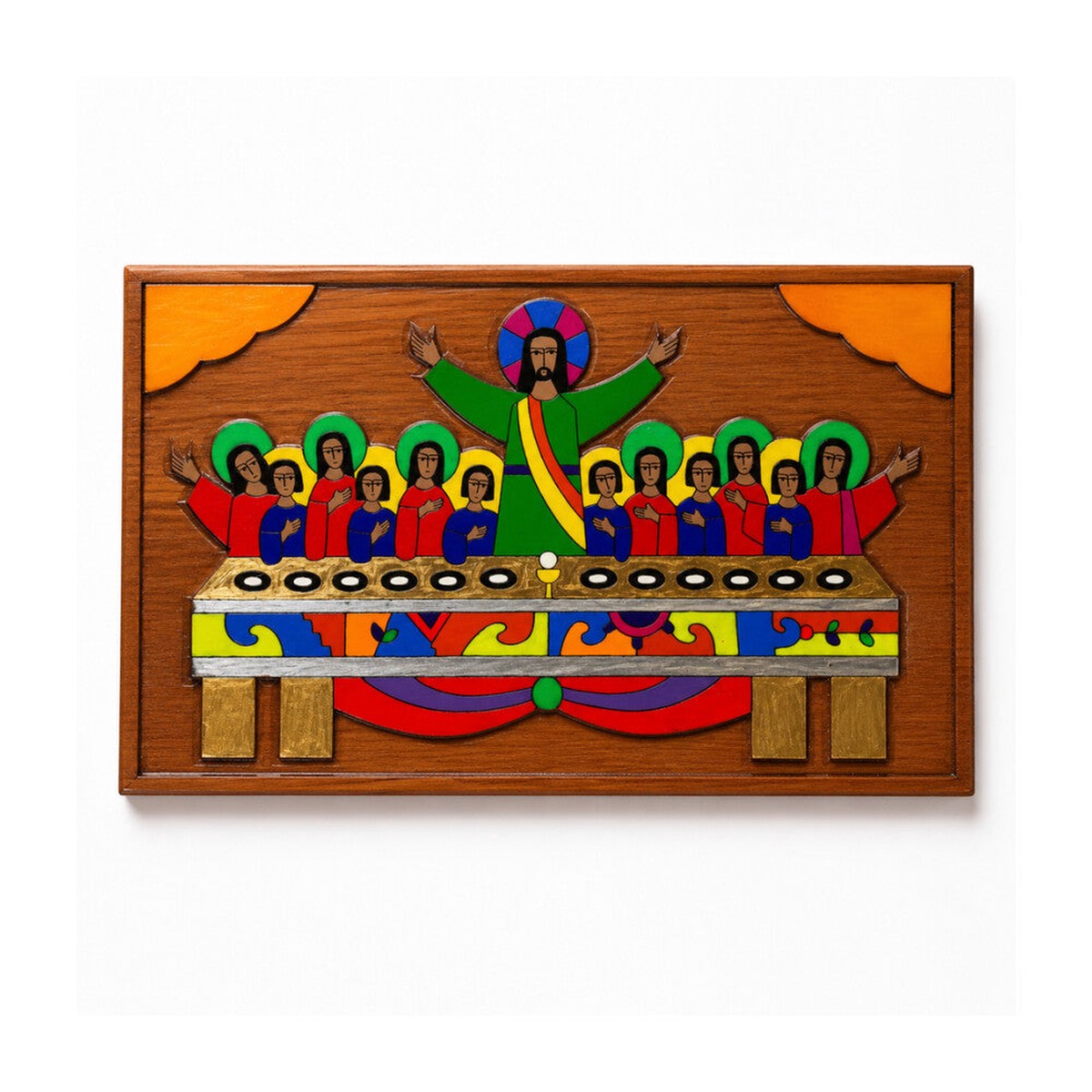 Alleluia Last Supper Plaque
