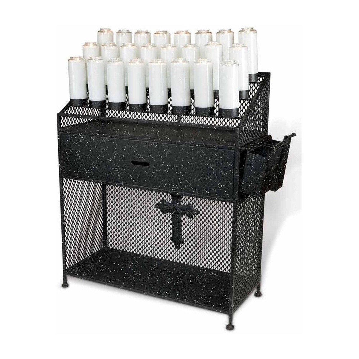 Wrought Iron Candle Stand for Devotional Lights