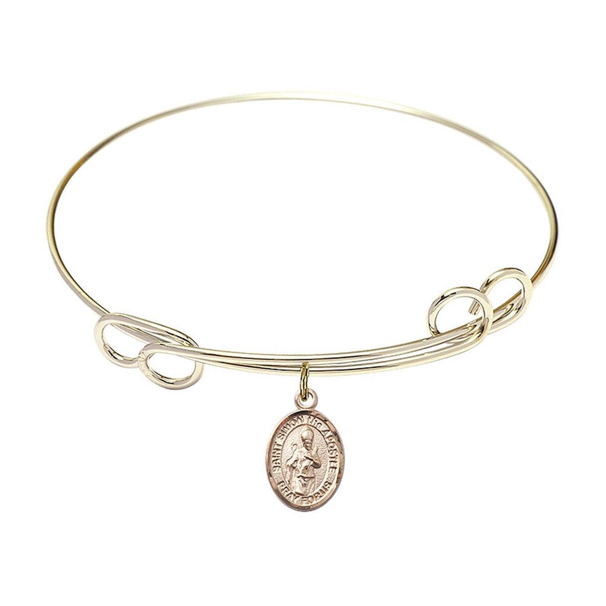 9375 - Saint Simon the Apostle Bangle Available in 8 Styles