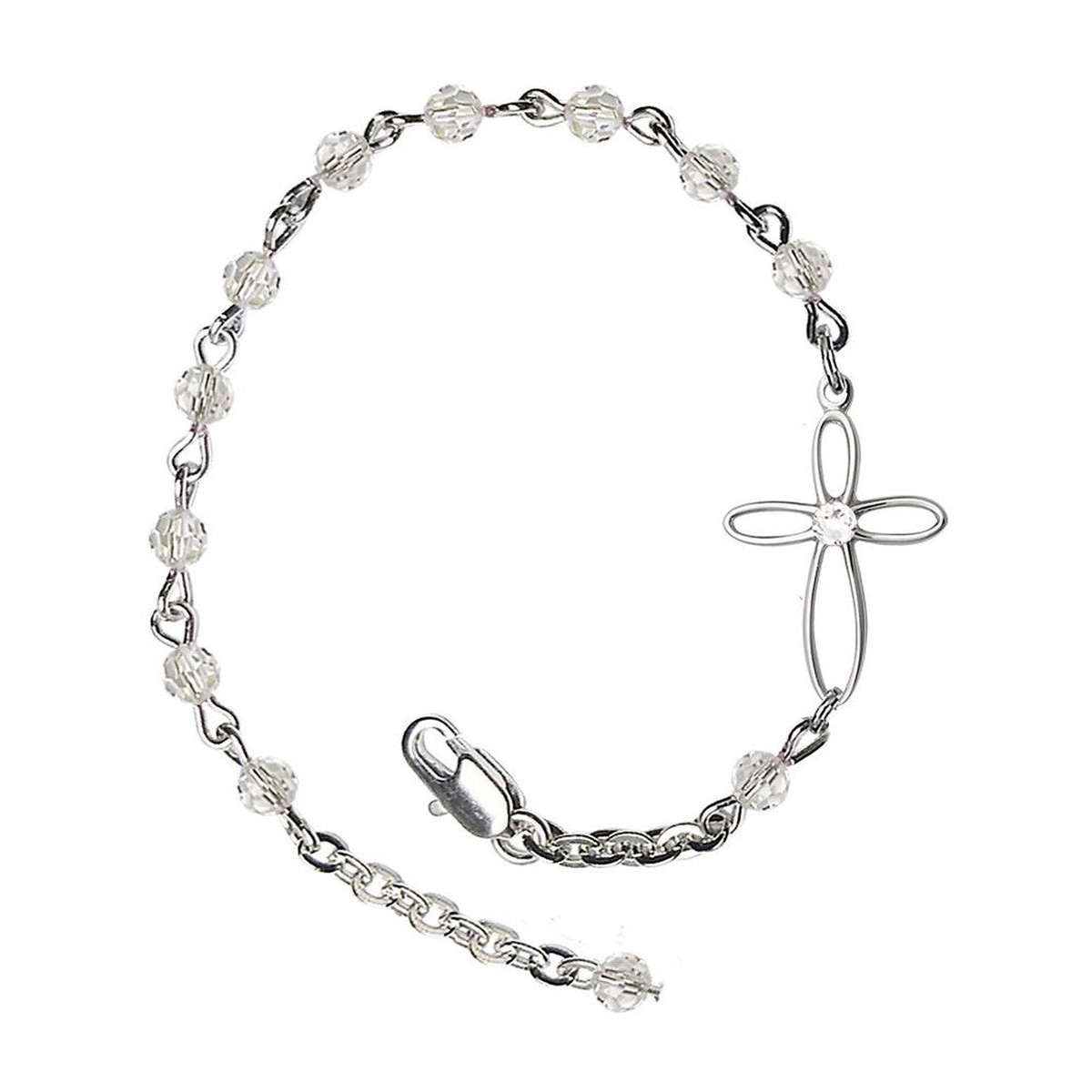 Beaded B6100 4mm Bracelet Available in 12 colors