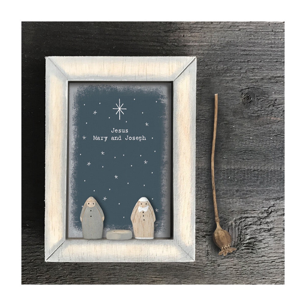 Box Frame - Jesus, Mary & Joseph