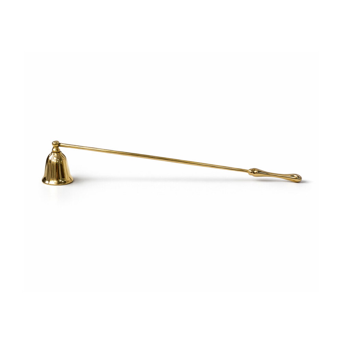 Brass Candle Snuffer with Long Handle 14"