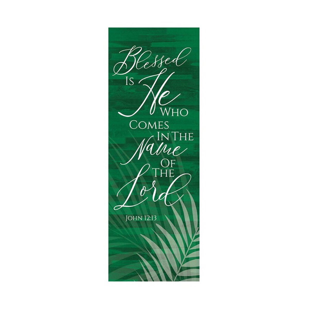 Blessed Is He Palm Banner