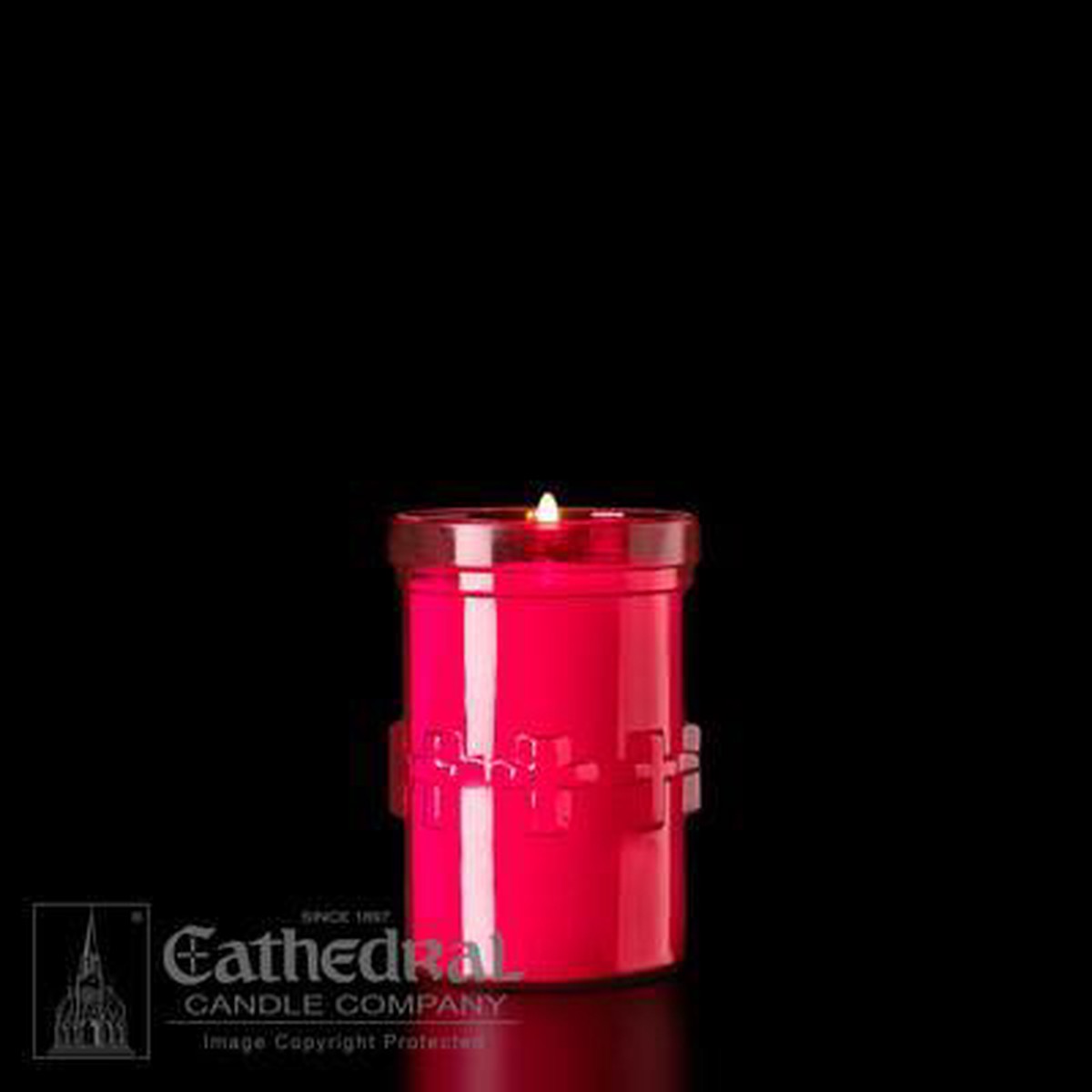 3-Day Devotiona-Lites - Plastic Church Candle