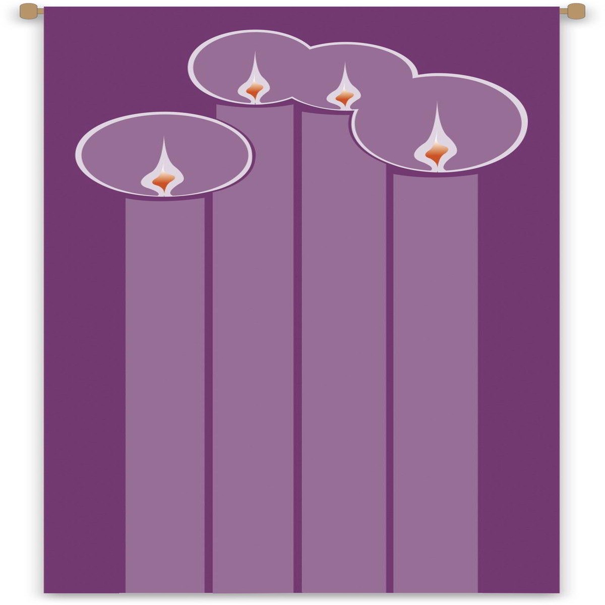 Advent Candle Banner