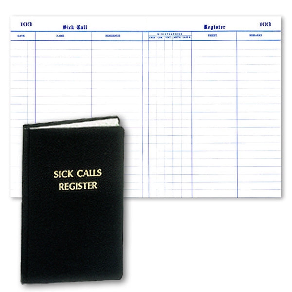 Sick Calls Register #187, #188