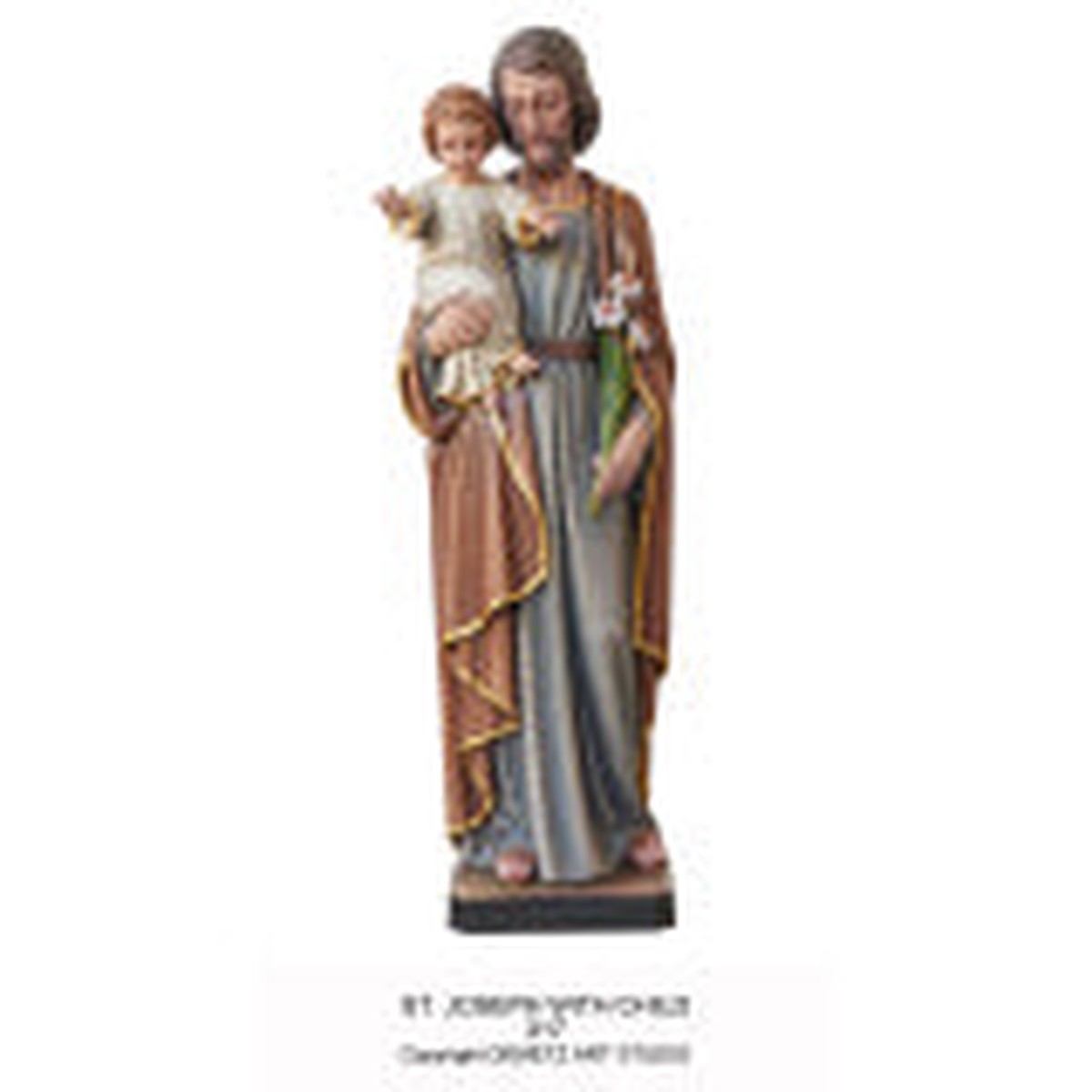 Saint Joseph with Child Statue | Demetz