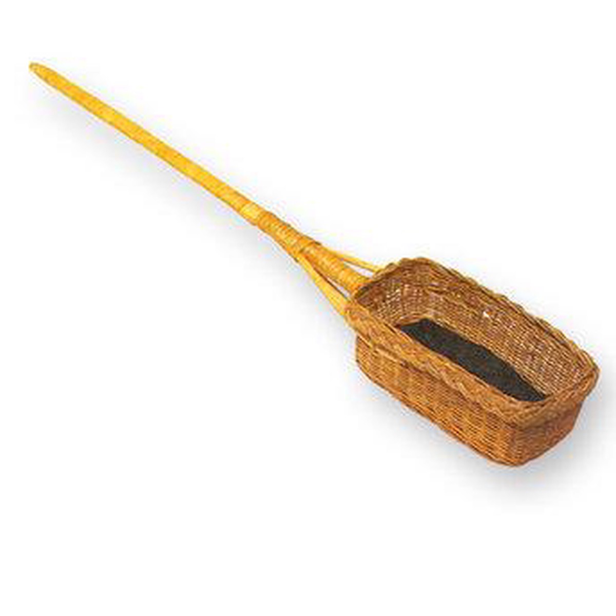 Church Collection Basket with Long Handle - Optional Liner