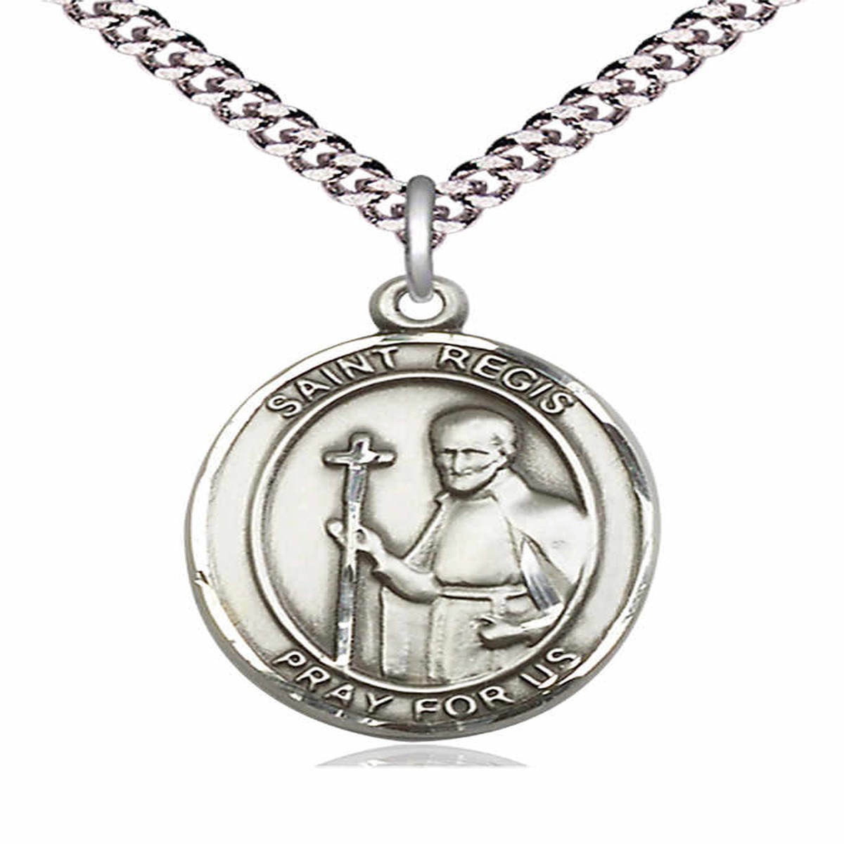 Men's Pewter Oval St. Regis Medal