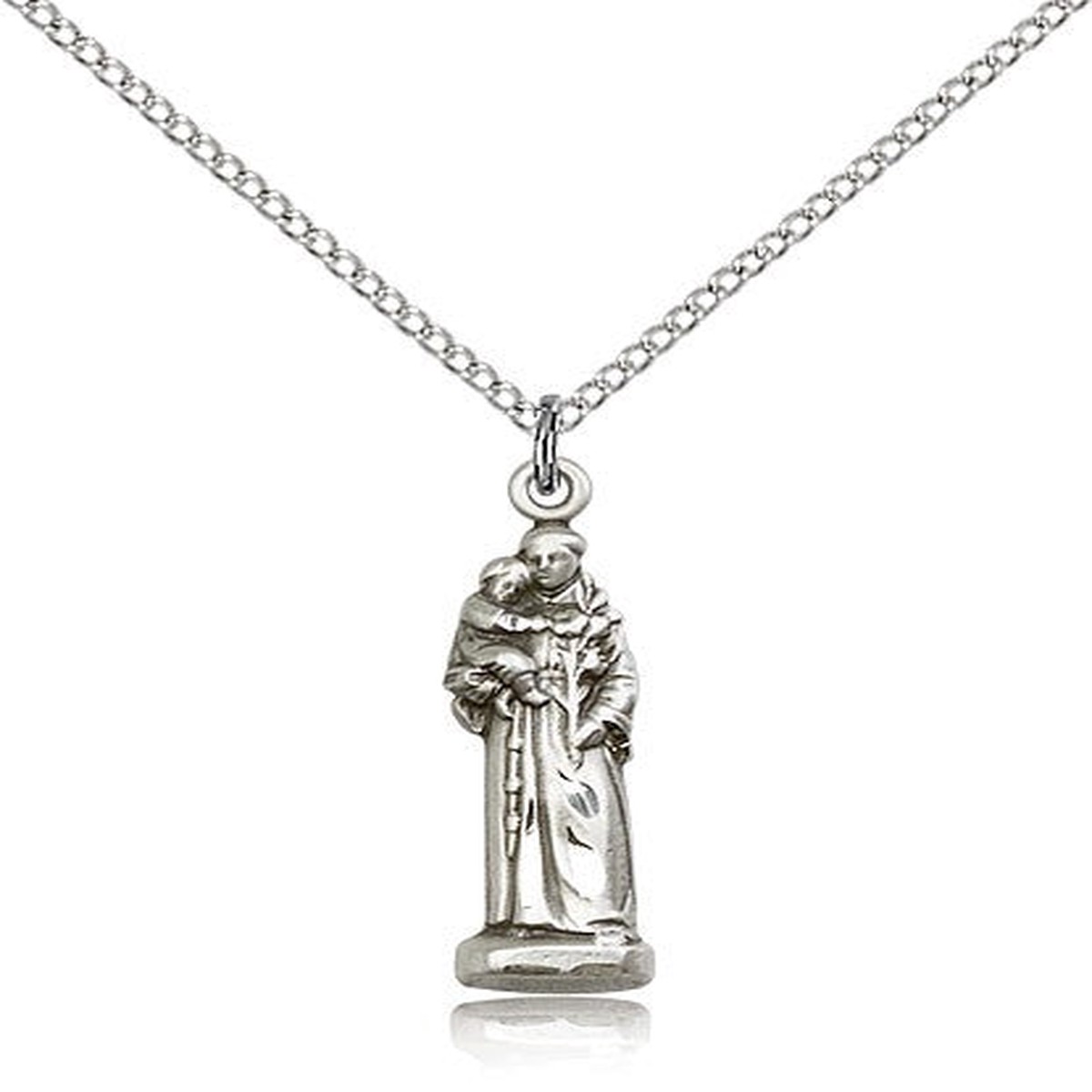 St. Anthony Medal, Sterling Silver