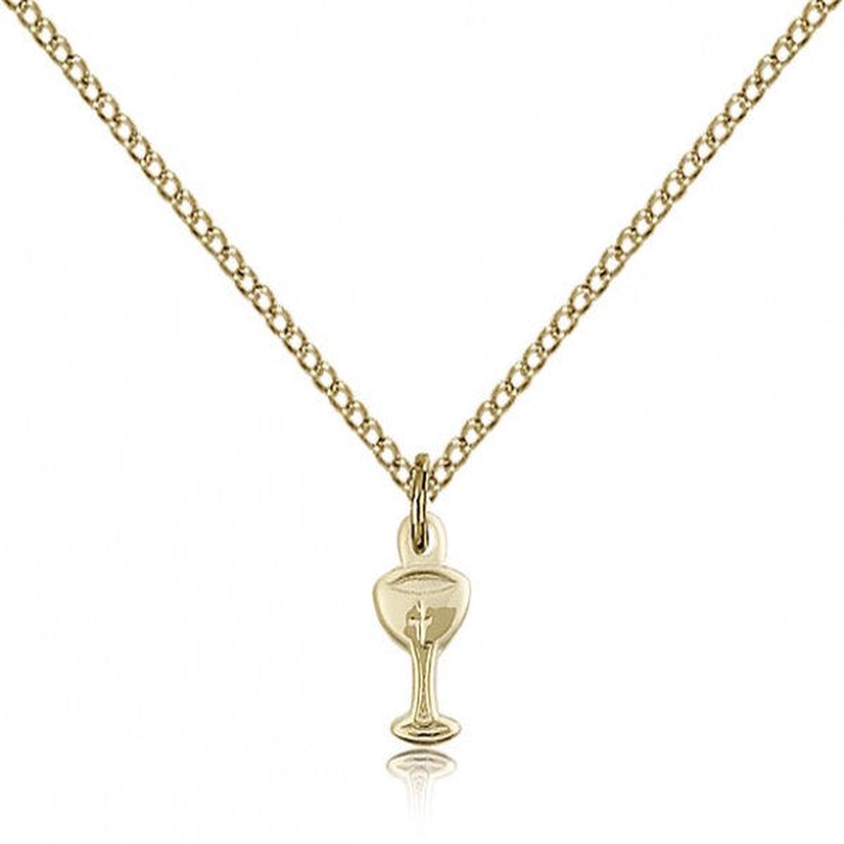 Chalice Medal, Gold Filled