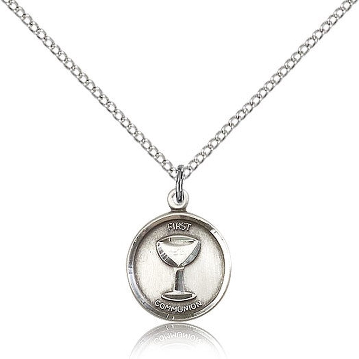Communion Medal, Sterling Silver
