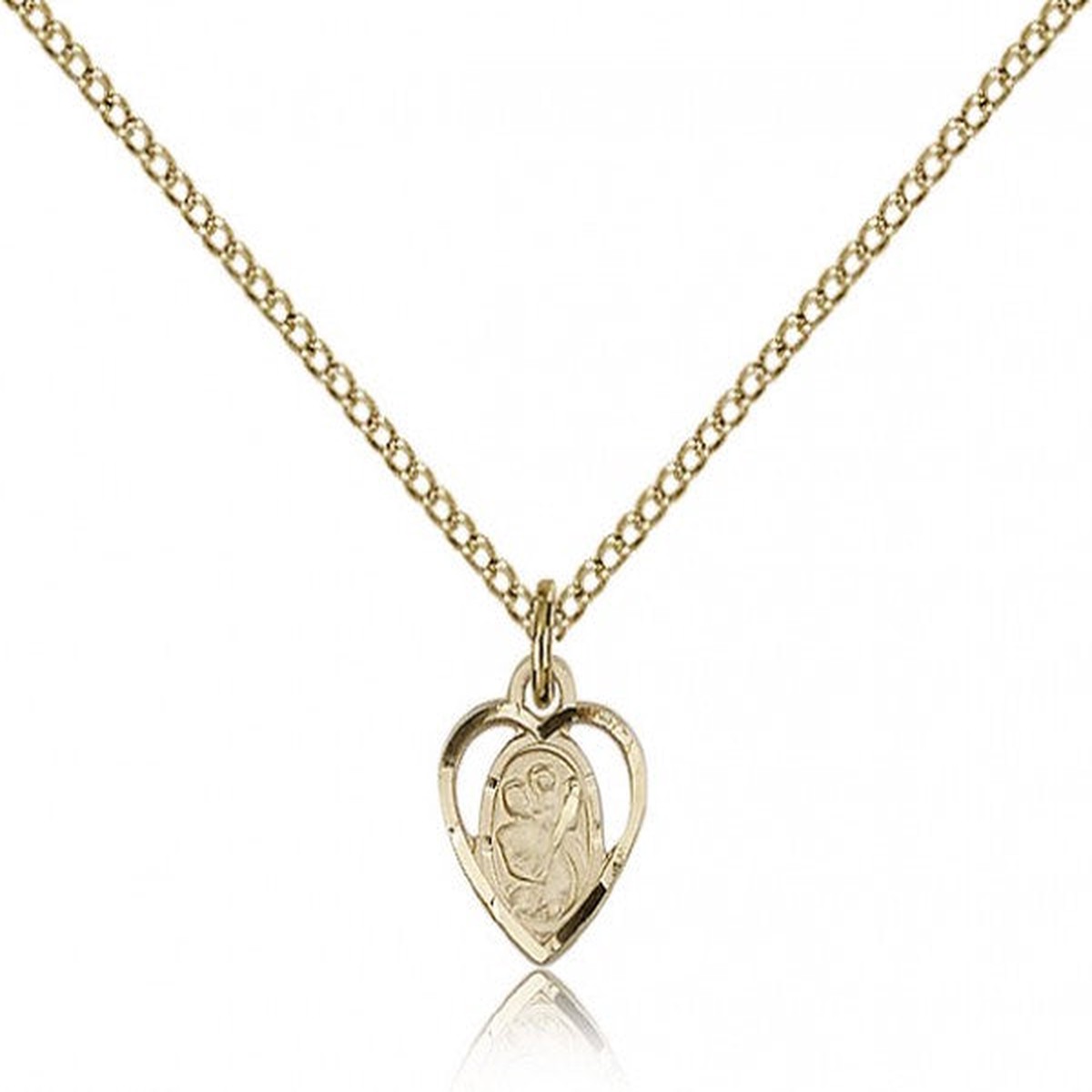 St. Christopher Medal, Gold Filled
