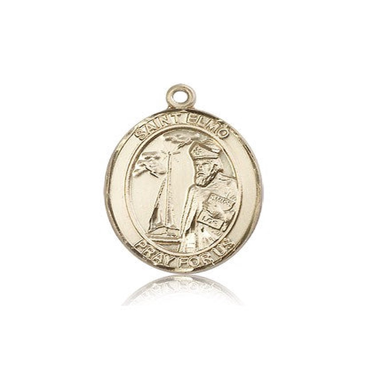 St. Elmo Medal, 14 Karat Gold, Large