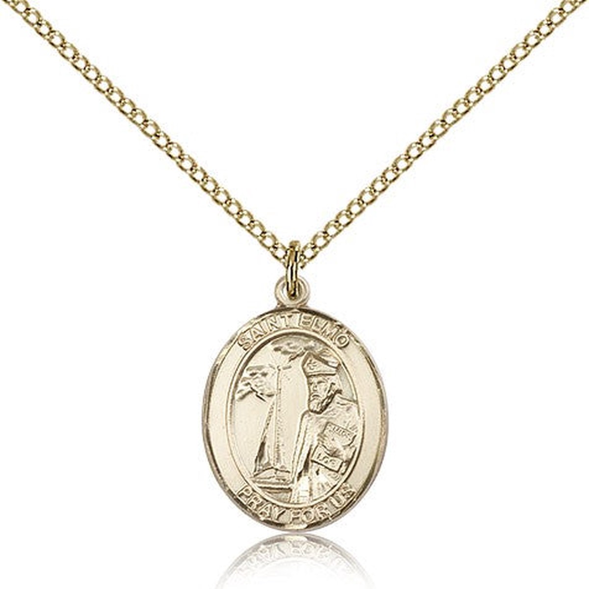 St. Elmo Medal, Gold Filled, Medium