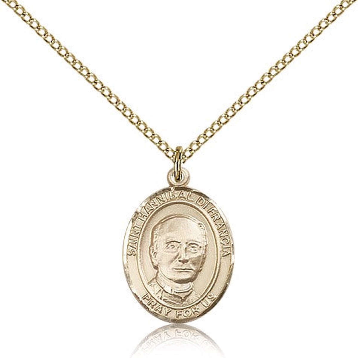 St. Hannibal Medal, Gold Filled, Medium