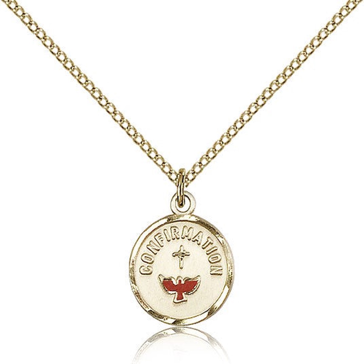 Confirmation Medal, Gold Filled
