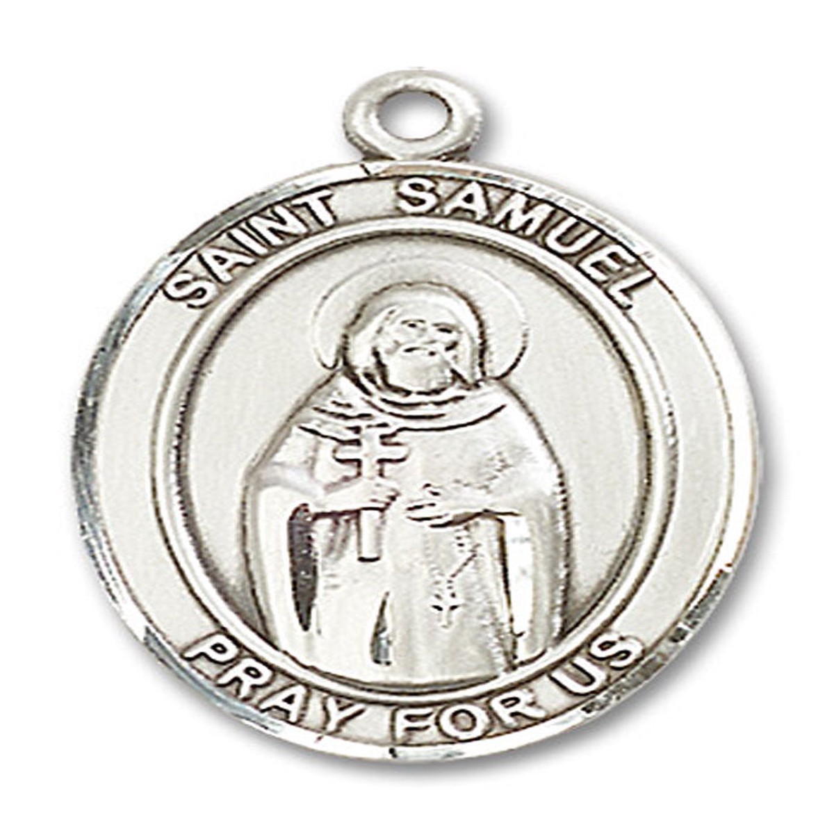 St. Samuel Medal, Sterling Silver, Large