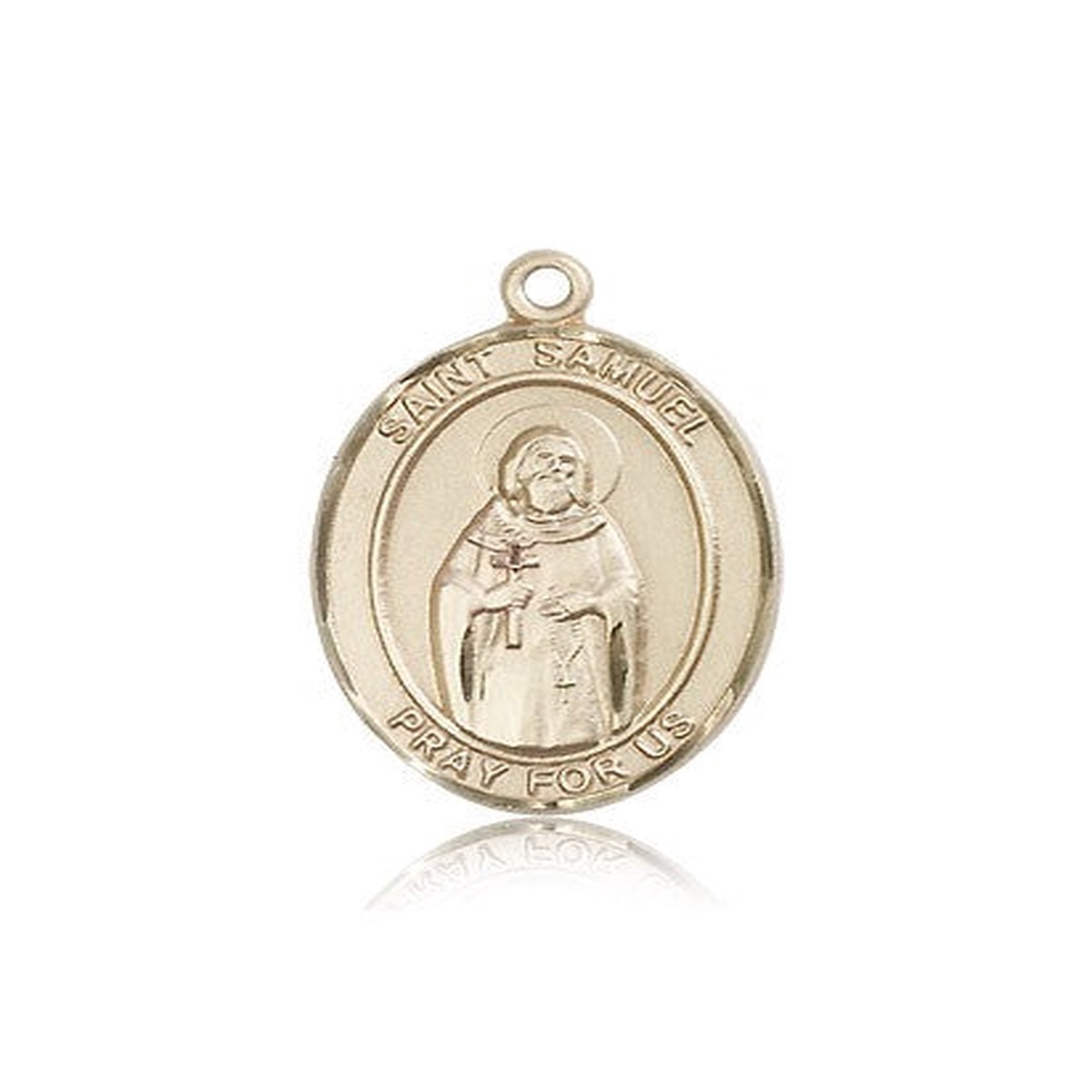 St. Samuel Medal, 14 Karat Gold, Large