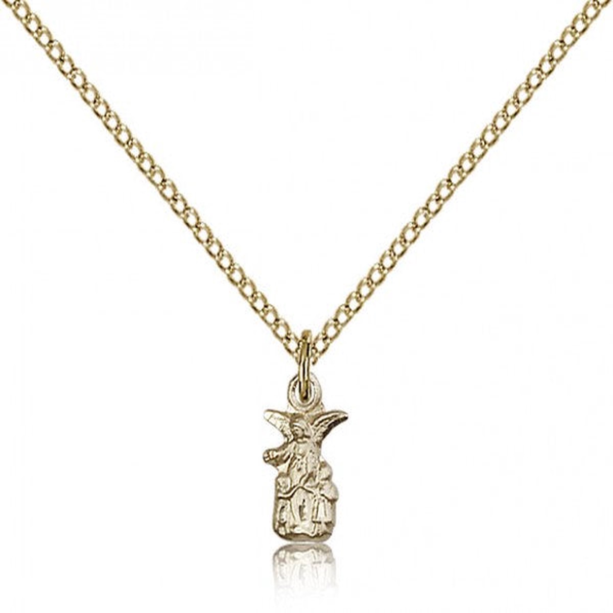 Littlest Angel Medal, Gold Filled